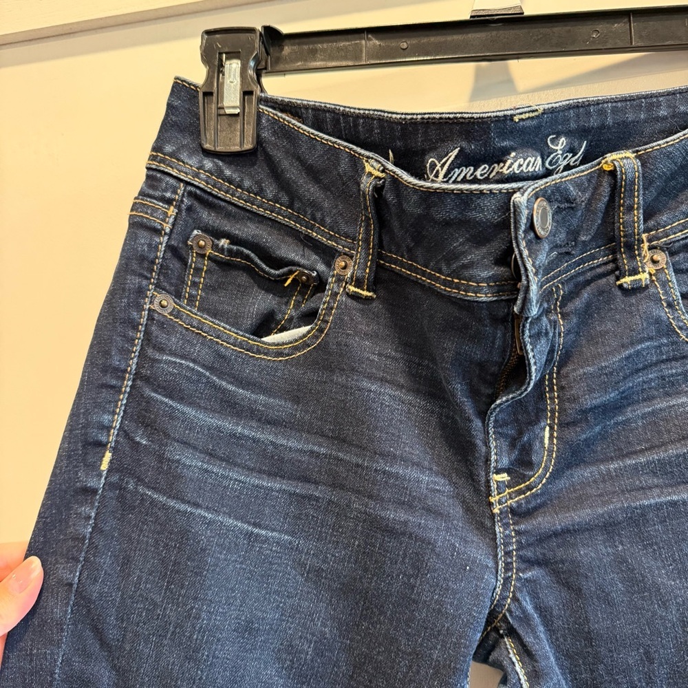 American Eagle Outfitters Dark Indigo Jegging Jeans - Picture 3 of 7